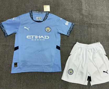 Manchester City 2024/2025 Home Set (Adults and Kids)