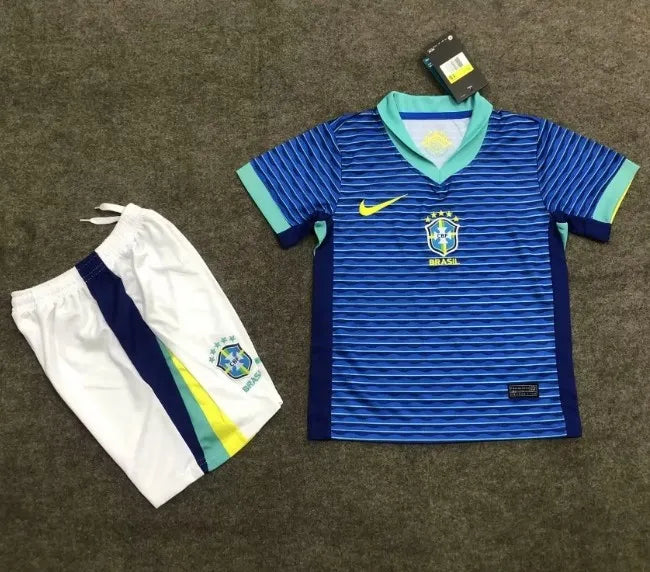 Brazil 2024 Away Set (Adults and Kids)