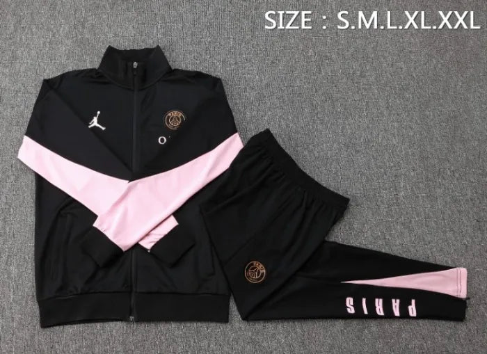 PSG 2024/2025 Jacket Tracksuit Black