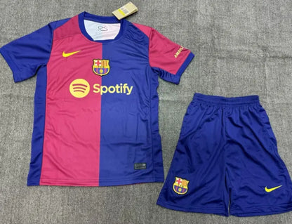 Barcelona 2024/2025 Heimset (Erwachsene und Kinder)