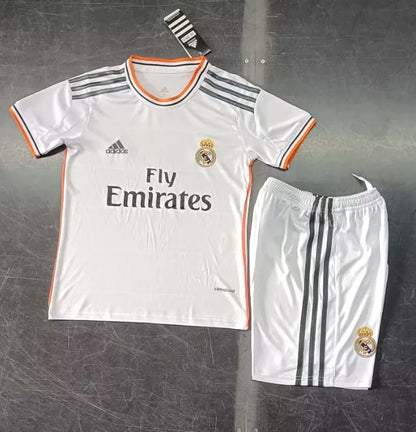 Ensemble rétro domicile Real Madrid 2013/2014 pour enfants