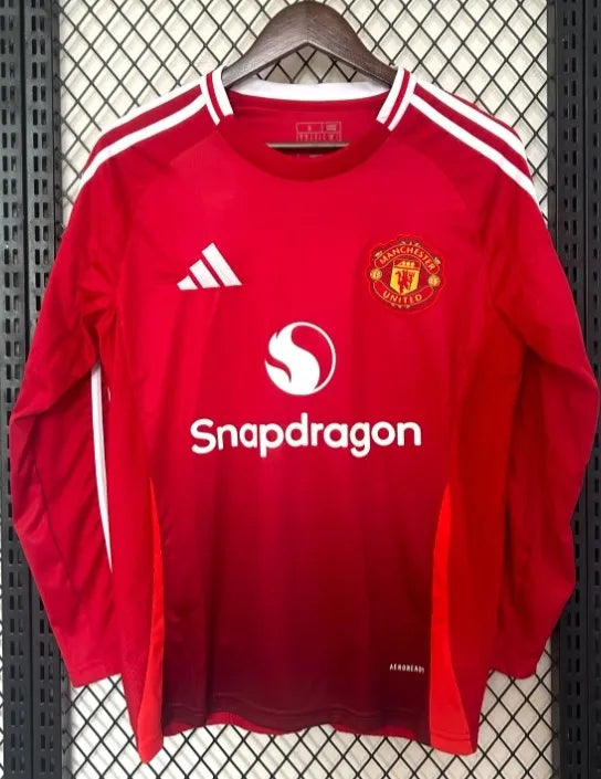 Manchester United 2024/2025 Home Long Sleeve