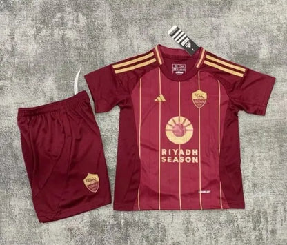 AS Roma 2024/2025 Home Set (Adults and Kids)