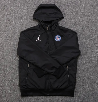 PSG 2022/2023 Windbreaker Black