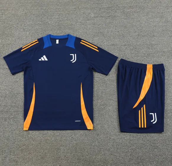 Juventus 2024/2025 Short Sleeve/Shorts Tracksuit Blue