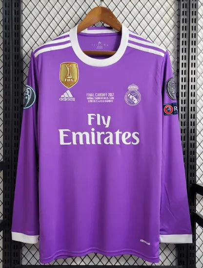 Real Madrid 2016/2017 Away Long Sleeve