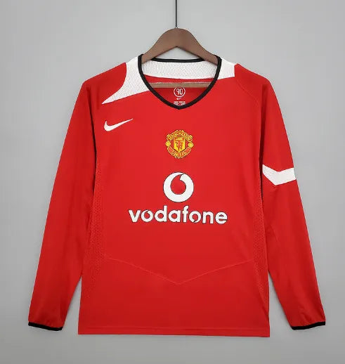 Manchester United 2004/2006 Home Retro Long Sleeve