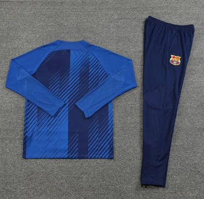 Barcelona 2023/2024 1/4 Zipper Tracksuit Blue