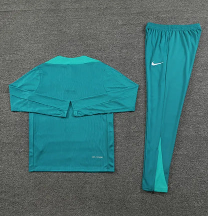 Portugal 2024 1/4 Zipper Tracksuit Green