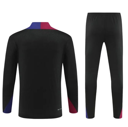 Survêtement Barcelone 2024/2025 1/4 Zip Noir