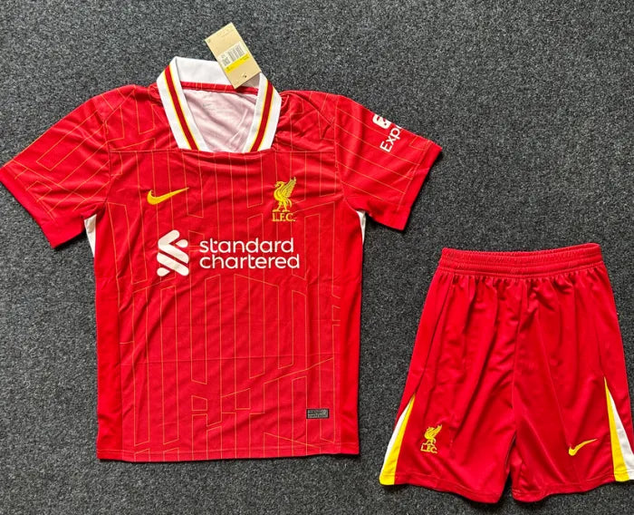 Liverpool 2024/2025 Home Set (Adults and Kids)