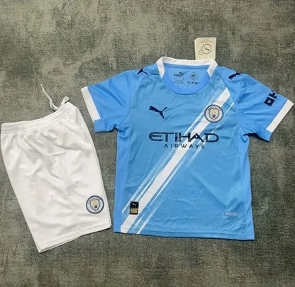 Ensemble domicile Manchester City 2024/2025 (adultes et enfants)