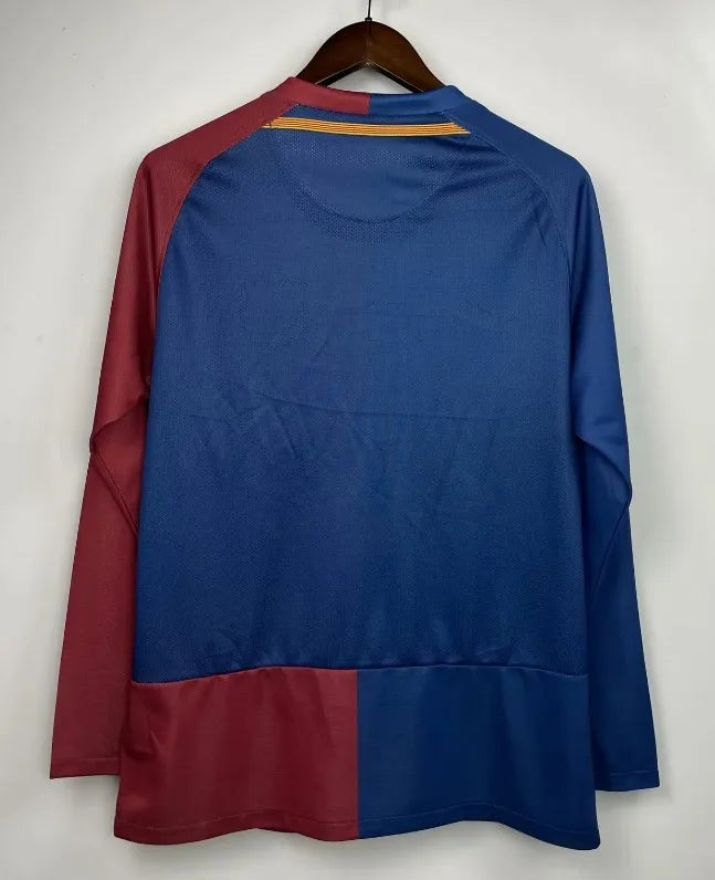 Barcelona 2008/2009 Home Retro Long Sleeve