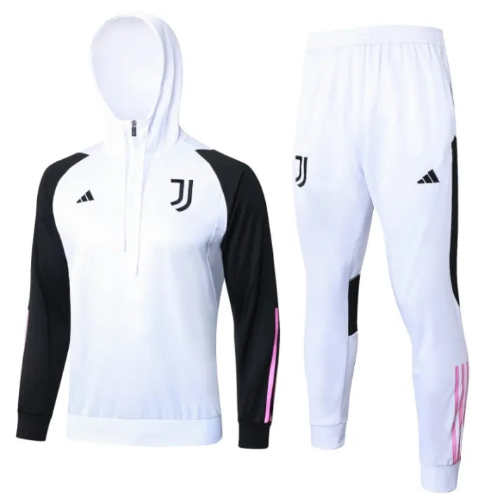 Juventus 2023/2024 Hooded Tracksuit White