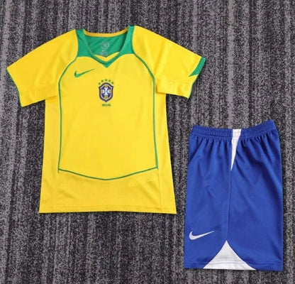 Brazil 2004 Home Retro Set Kids