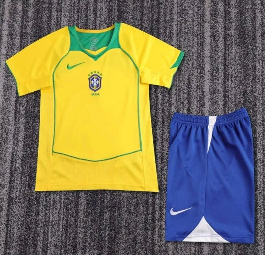 Brazil 2004 Home Retro Set Kids