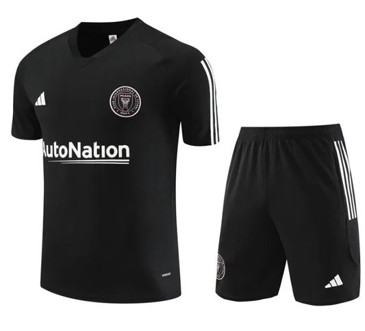 Inter Miami 2023 Short Sleeve/Shorts Tracksuit Black