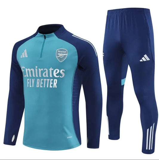 Arsenal 2024/2025 1/4-Reißverschluss-Trainingsanzug, Pink