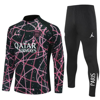 Survêtement PSG 2024/2025 1/4 Zip Noir