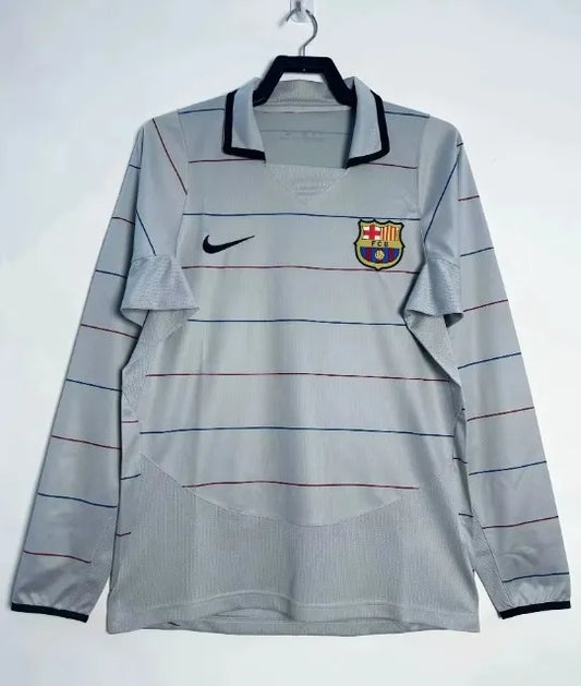 Barcelona 2003/2004 Away Retro Long Sleeve