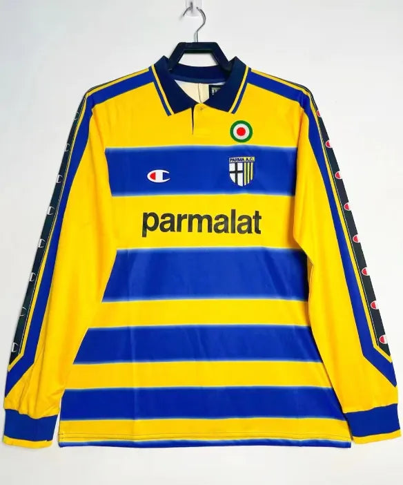 Parma Calcio 1999/2000 Home Retro Long Sleeve