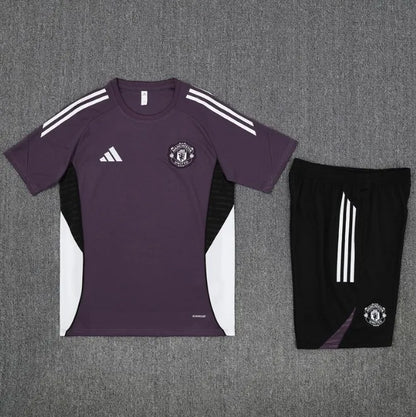 Survêtement à manches courtes/short Manchester United 2024/2025 Orange
