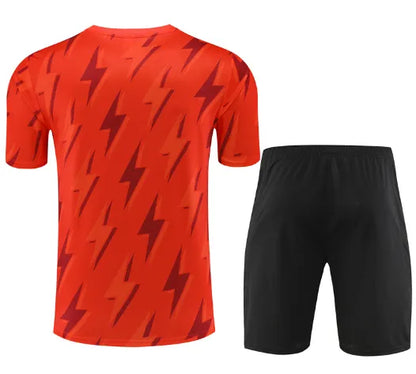 Arsenal 2023/2024 Short Sleeve/Shorts Tracksuit Red