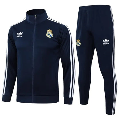 Real Madrid 2024/2025 Jacket Tracksuit Blue