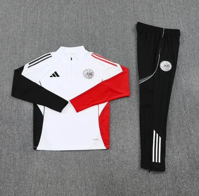 Survêtement zippé 1/4 AFC Ajax 2023/2024 Bleu