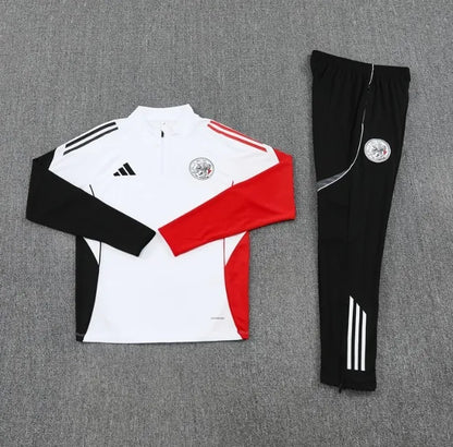 Survêtement zippé 1/4 AFC Ajax 2023/2024 Bleu