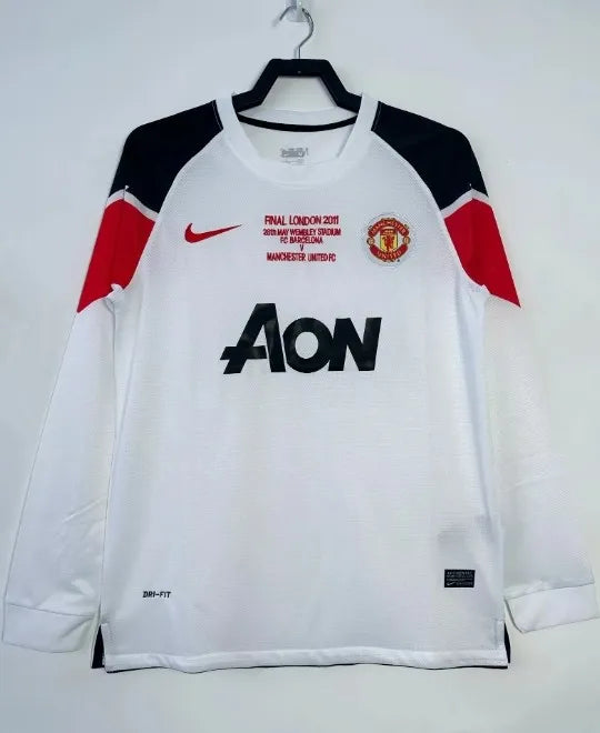 Manchester United 2010/2011 Away Retro Long Sleeve Final Version