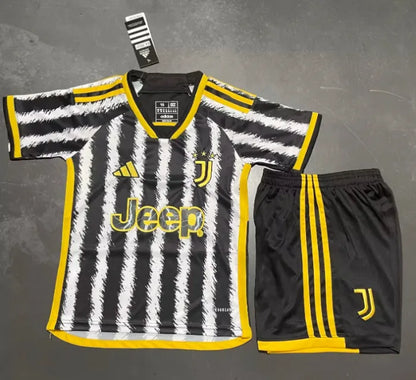 Juventus 2023/2024 Home Set (Adults and Kids)