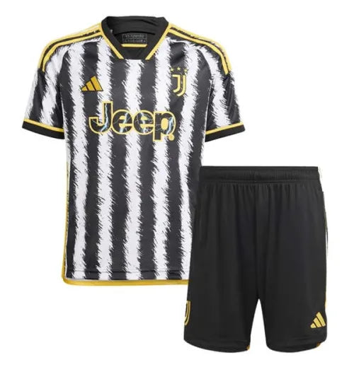 Juventus 2023/2024 Home Set (Adults and Kids)