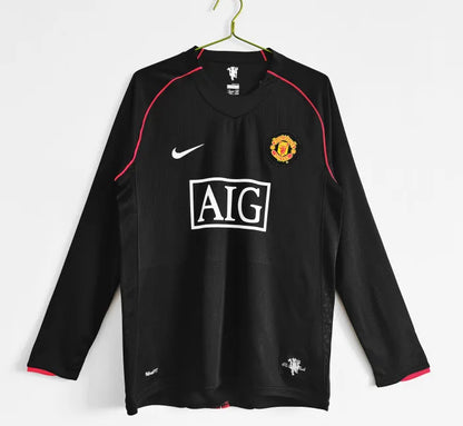 Manchester United 2007/2008 Away Retro Long Sleeve