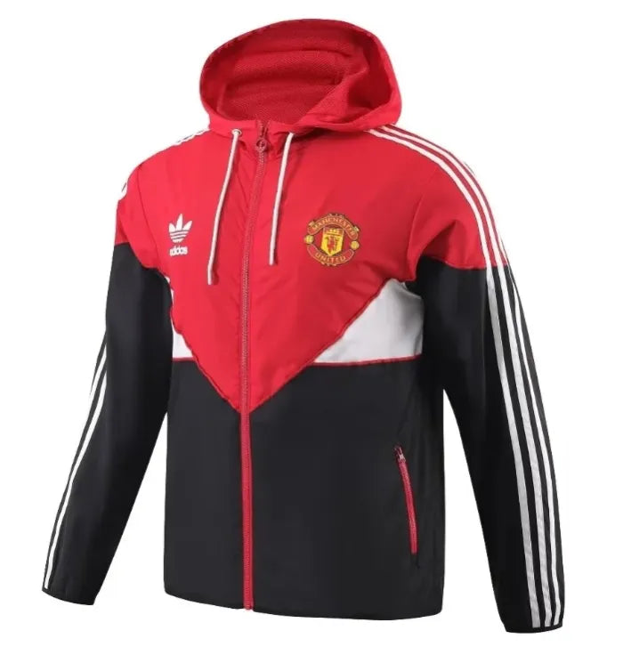 Manchester United 2023/2024 Windbreaker Red/Black