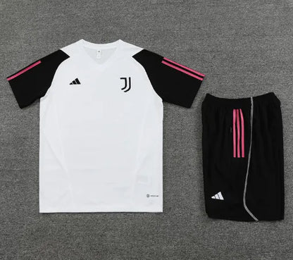 Juventus 2023/2024 Short Sleeve/Shorts Tracksuit White