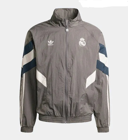 Real Madrid 2024/2025 Windbreaker Grey