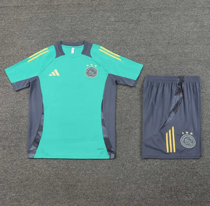 AFC Ajax 2024/2025 Short Sleeve/Shorts Tracksuit Green