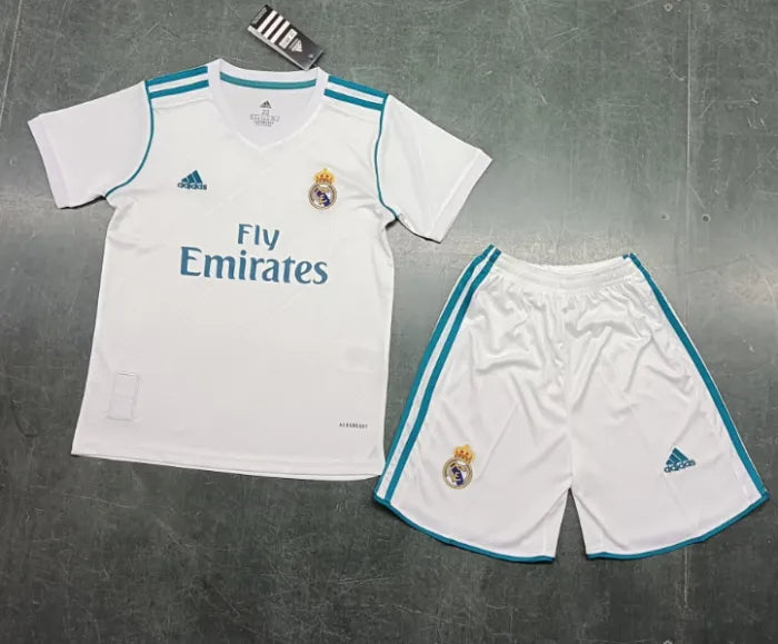 Real Madrid 2017/2018 Home Set Kids