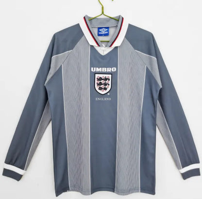 England 1996 Away Retro Long Sleeve