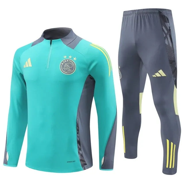 AFC Ajax 2024/2025 1/4 Zipper Tracksuit Green