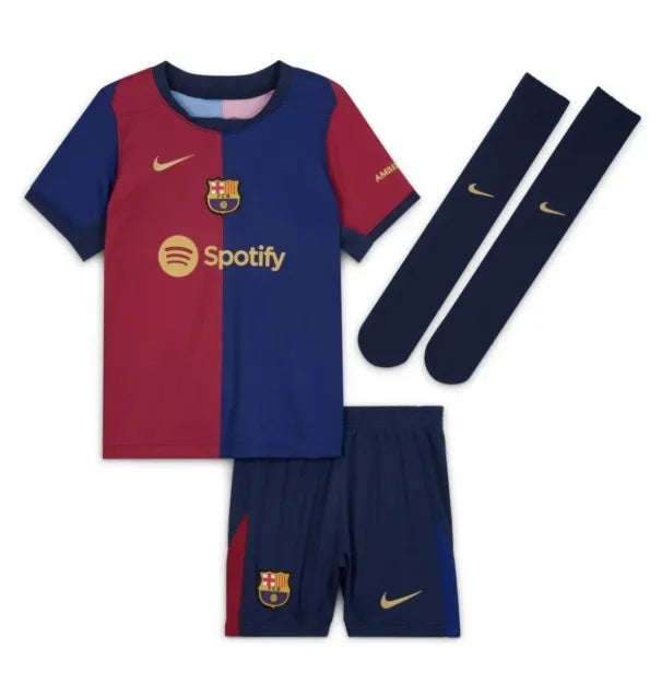 Barcelona 2024/2025 Home Set (Adults and Kids)