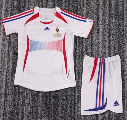 France 2006 Away Retro Set Kids