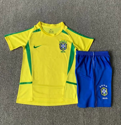 Brazil 2002 Home Retro Set Kids