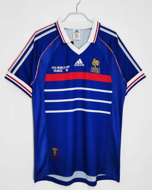 Frankreich 1998 Heimtrikot Retro