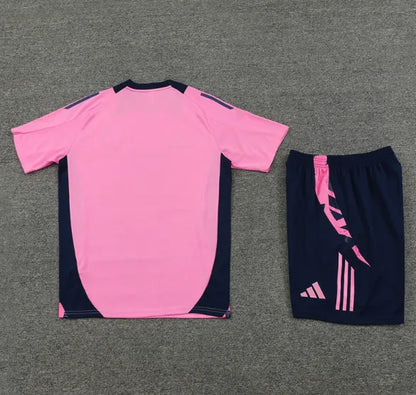 Arsenal 2024/2025 Short Sleeve/Shorts Tracksuit Pink