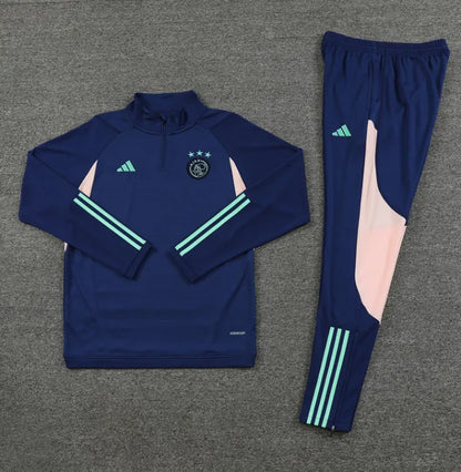 AFC Ajax 2023/2024 1/4 Zipper Tracksuit Blue